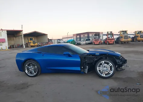 2016 Chevrolet Corvette Stingray z USA, uszkodzony, nr VIN 1G1YD2D74G5114292